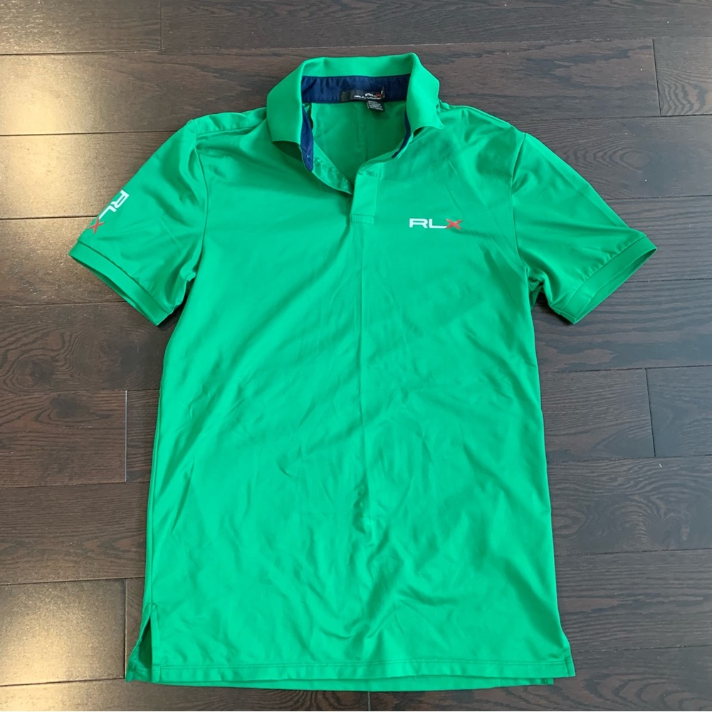 RLX Green Golf Shirt